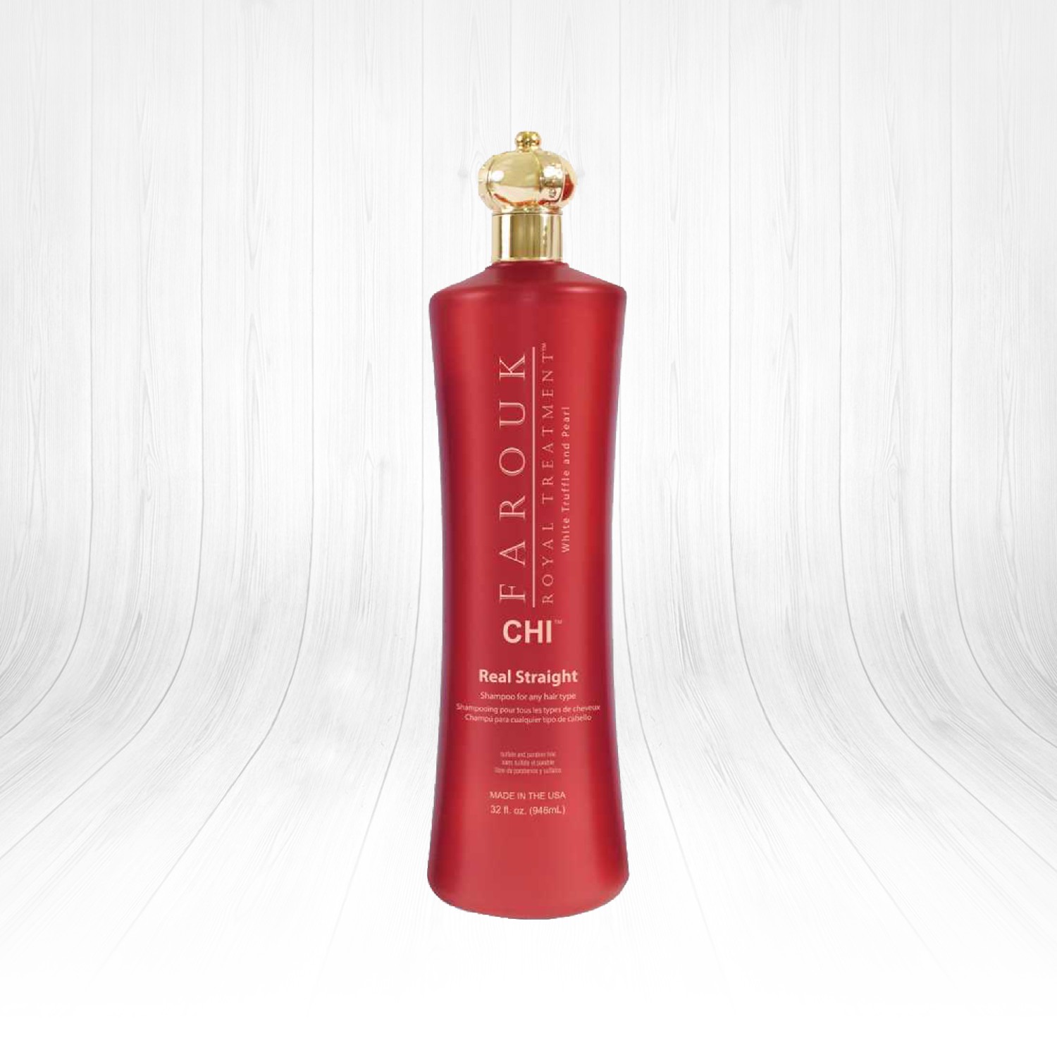 Farouk Royal Treatment by CHI Real Straight Shampoo Tüm Saç Tipleri için Şampuan